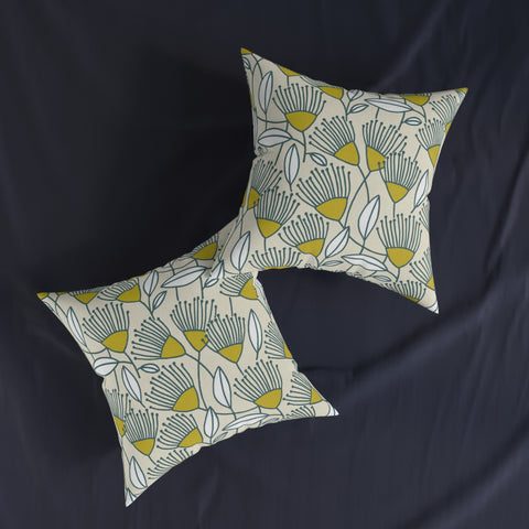 South African Protea Square Pillow