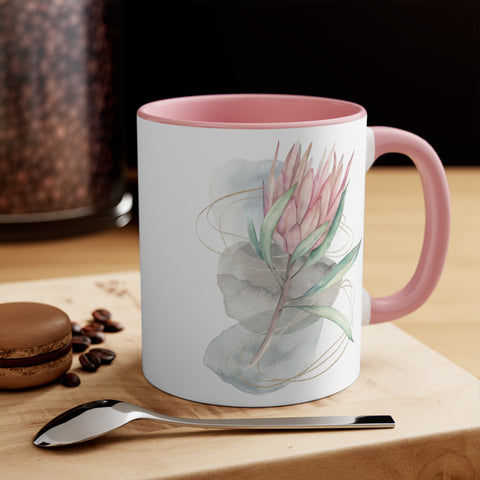 Protea South Africa Accent Mugs, 11oz