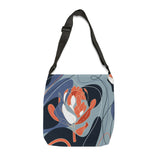 South African  Protea Tote bag African print design Protea Adjustable