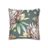 South African Protea Pillowcase Cover only - no filling is included