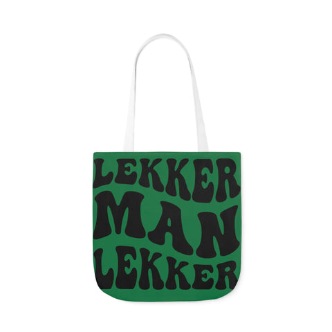 South African Afrikaans Lekker man Lekker Polyester Canvas Tote Bag (AOP)