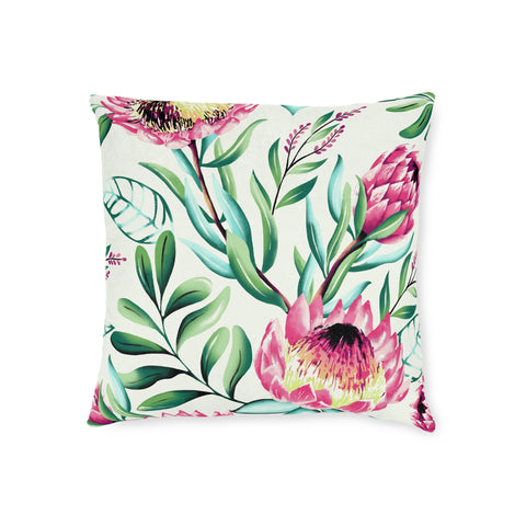 South African Protea Square Pillow