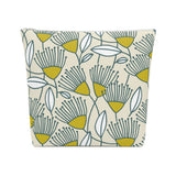 South African Protea Cotton Cosmetic Bag