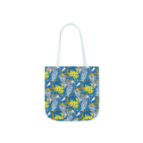 South African Protea Polyester Canvas Tote Bag