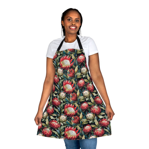 South African Protea Apron (AOP)