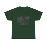 South African My Braai My Rules Unisex Heavy Cotton T-shirt