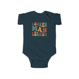 South African Afrikaans Lekker man Baby Unisex Infant Fine Jersey Bodysuit - Shipped from the UK