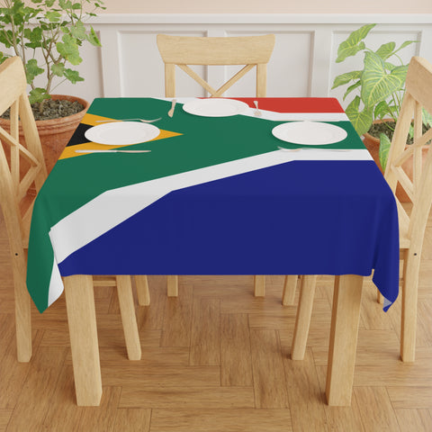 South African Flag Tablecloth African Home decor Gifts for her