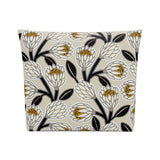 South African Protea Cotton Cosmetic Bag