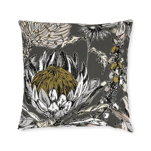 South African Protea Square Pillow