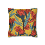 South African Protea Pillowcase Cover only - no filling is included