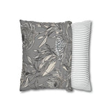 South African Protea Spun Polyester Pillowcase -Pillow not included