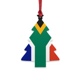 South African Christmas Decoration Wooden Ornaments