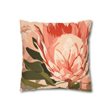 South African Protea Pillowcase Cover only - no filling is included