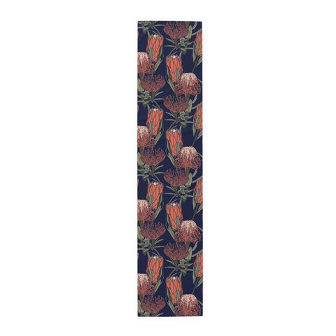 Protea South Africa Table Runner (Cotton, Poly)South African Protea Table decoration, African decor