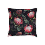 South African Protea Square Pillow