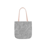 South African Protea Polyester Canvas Tote Bag