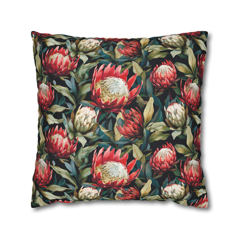 Copy of Copy of South African Protea Spun Polyester Pillowcase