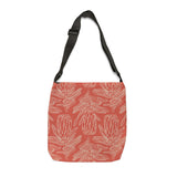 South African Protea Tote bag African print design Protea Adjustable