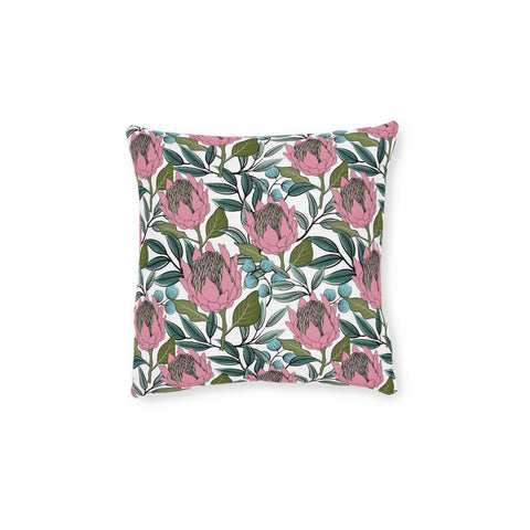 South African Protea Square Pillow