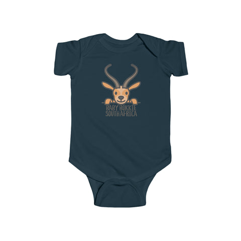 South Africa Baby Bokkie Short-sleeved Baby Bodysuit South Africa - Baby bok