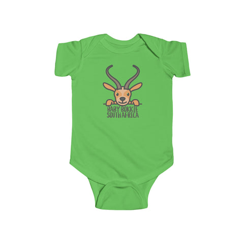 South Africa Baby Bokkie Short-sleeved Baby Bodysuit South Africa - Baby bok