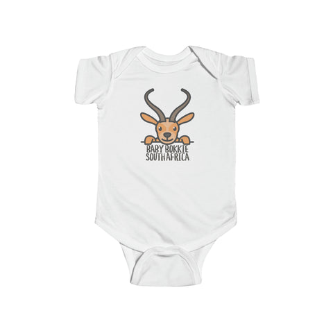 South Africa Baby Bokkie Short-sleeved Baby Bodysuit South Africa - Baby bok