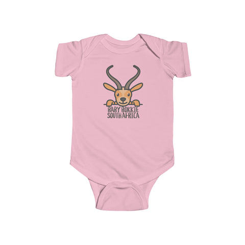 South Africa Baby Bokkie Short-sleeved Baby Bodysuit South Africa - Baby bok