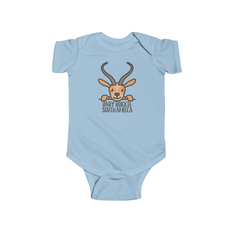 South Africa Baby Bokkie Short-sleeved Baby Bodysuit South Africa - Baby bok
