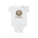 South African Afrikaans Ouma Baby Unisex Infant Fine Jersey Bodysuit - Shipped from the UK