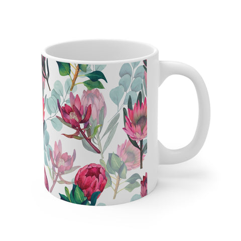 South African Protea Mug 11oz