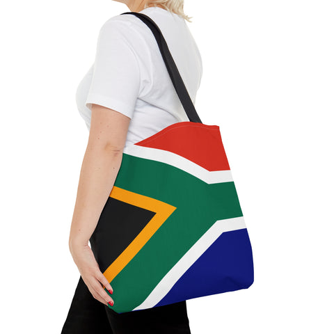 South African Flag Tote Bag South African Print Protea