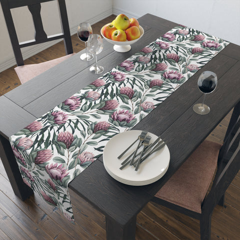 Table Runner (Cotton, Poly)South Africa Protea