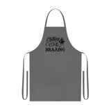 Chilling Braaing South African Cotton Apron - Various colours available