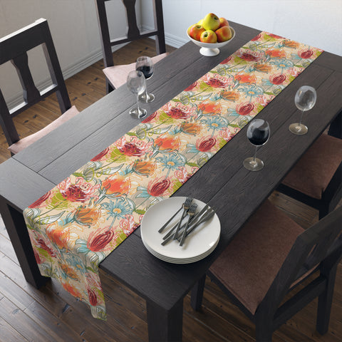 Protea decor South African home decor Table Runner (Cotton, Poly)