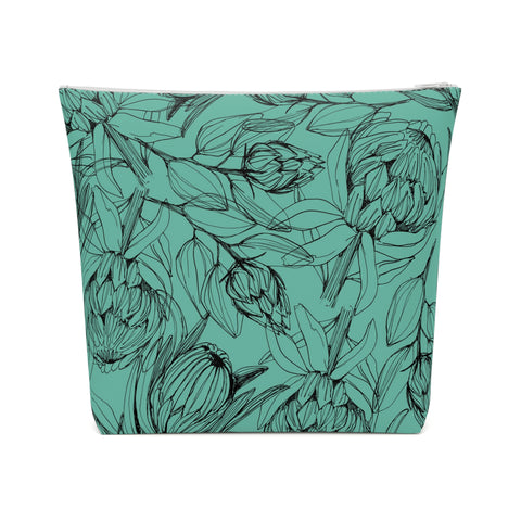 Cotton Cosmetic Bag South Africa Protea