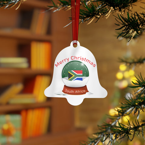 South African Christmas Metal Ornaments