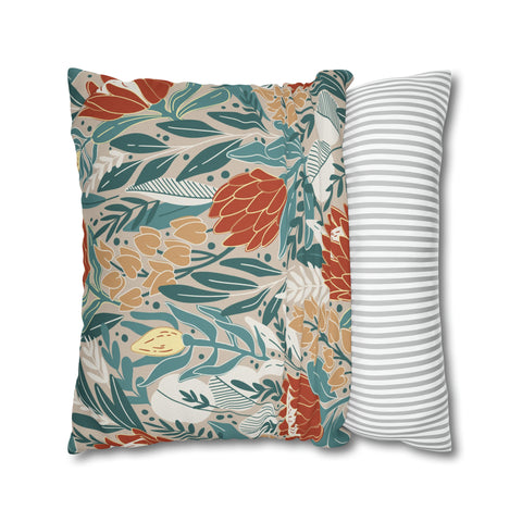 Pillow Case Ethnic Protea flowers floral