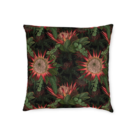 South African Protea Square Pillow