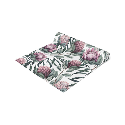 Table Runner (Cotton, Poly)South Africa Protea