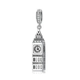 Big Ben Charm, London England Charm, Clock Tower Charm, Travel Charm, London Souvenir, Europe Travel Gifts, Fits European Bracelets