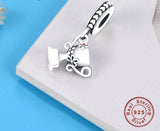 Trophy Charm, congratulations Sport prize Jewelry Gift, Friendship Gift 925 Sterling Silver, sports charm, graduation charm