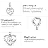 Alphabet Letter M Heart Dangle Charm 925 Silver Charm European style Bracelet , Necklace Charm, 925 Charm, Gifts for her