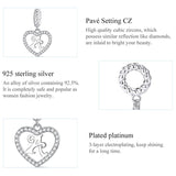 Alphabet Letter E Heart Dangle Charm 925 Silver Charm European style Bracelet , Necklace Charm, 925 Charm, Gifts for her