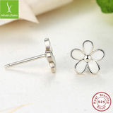 Darling Daisies Stud Earrings  925 Sterling Silver