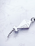 Kite Charm Fits European charm bracellets, 925 Sterling Silver, Kite Jewelry, Kite Lover, Kite Keepsake Souvenir,