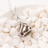 Silver Chocloate Kisses Cartoon Chocolate candy Charm pendant  solid 925 sterling Silver Charm European style Bracelet Necklace