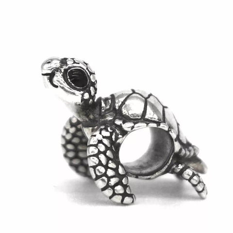 Cute Turtle Charm, 925 Sterling Silver, Turtle Jewelry, Turtle Lover Gift, Turtle Bracelet Charm, Turtle Pendant, Tortoise Charm