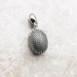 Hedgehog Charm 925 Sterling Silver Charm pendant  solid 925 sterling Silver Charm European style Bracelet Necklace