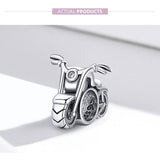 Motorcycles Charm Mototrbike charm European style Bracelets, 925 Sterling Silver, Motorcycle Jewelry, Motorcycle Lover Keepsake Gift